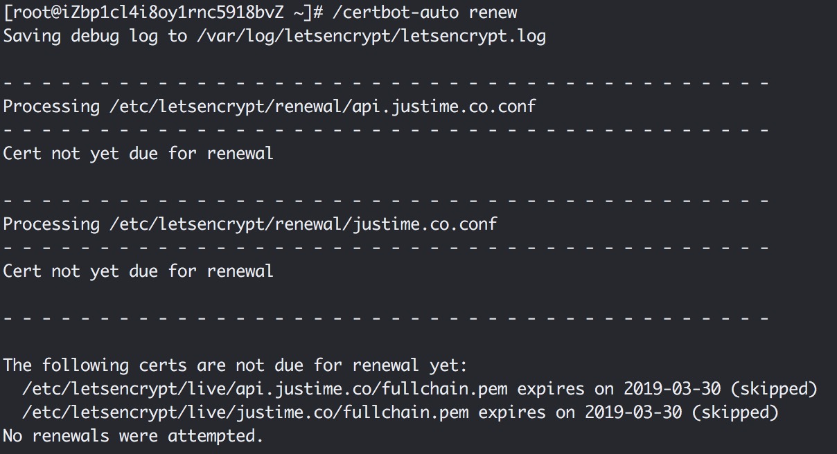 Configure