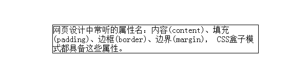 内边距