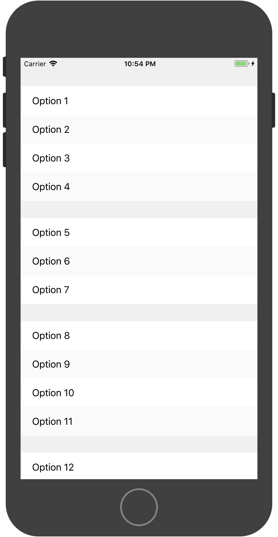 UITableView